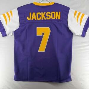 0280 XL Authentic Classics Lamar Jackson Tigers #7 High School Football Jersey